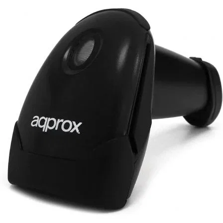 Approx Kit TPV AppCash01 Negro con Lector/Scanner AppLS02AS, Impresora Térmica AppPOS80AMUSE y Pack de Rollos de Papel